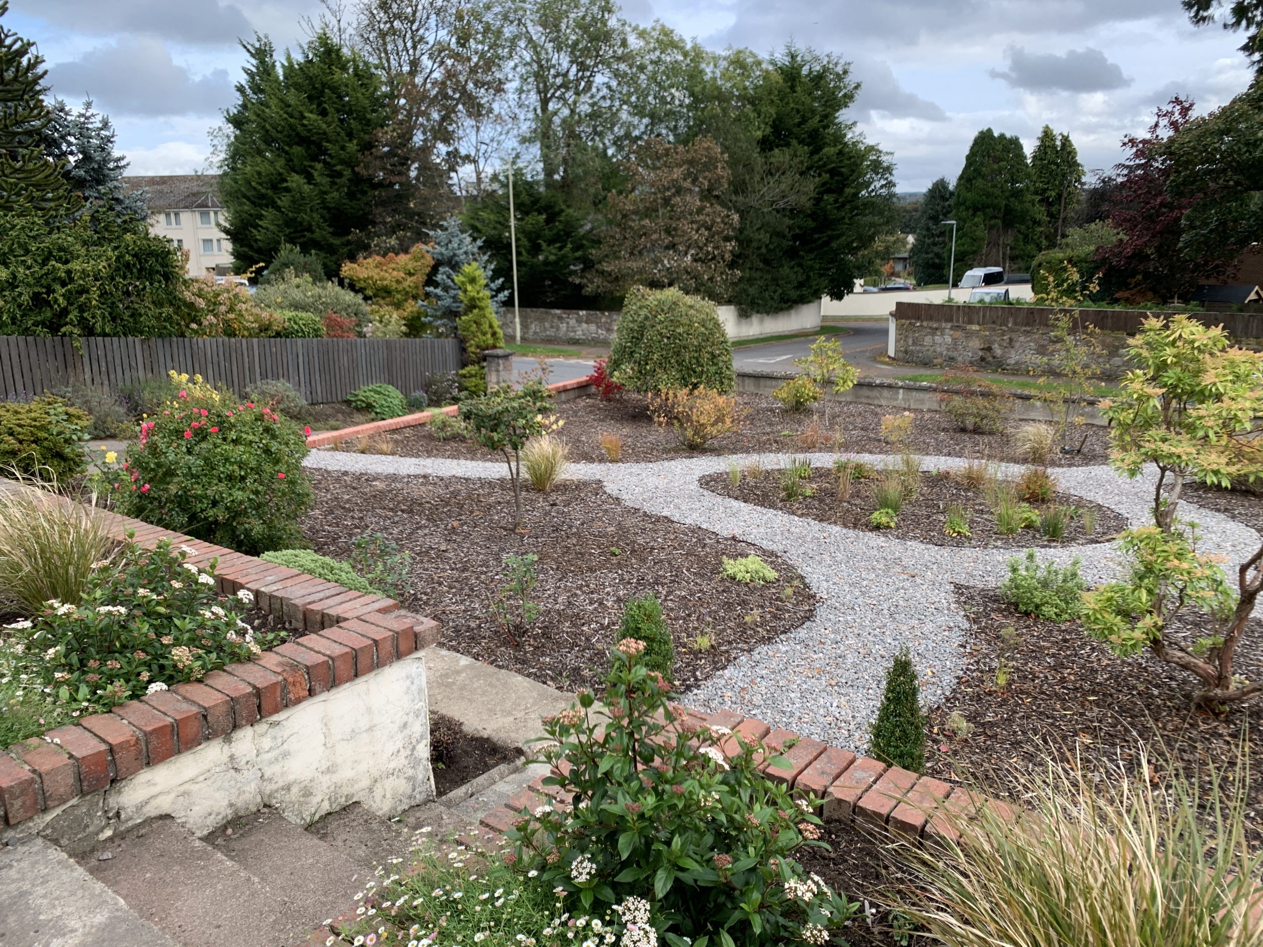 Front garden transformation